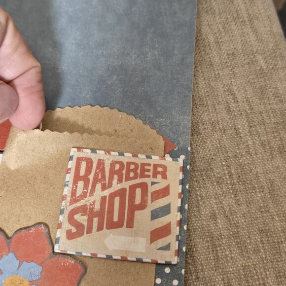 Junk Journal 3 Ring BINGO Theme Mixed Media Book Pages Pockets 9" X 7" - Picture 9 of 12